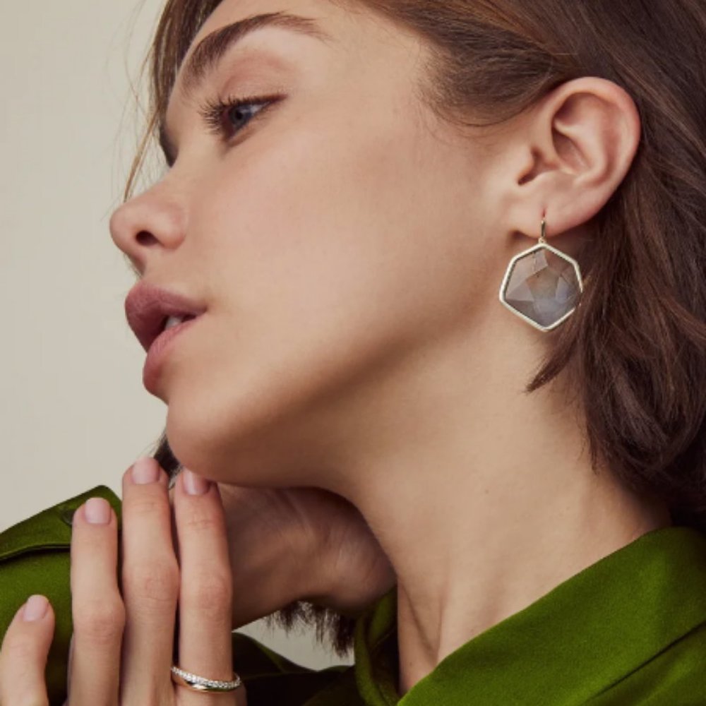 Kendra Scott Vanessa Silver Drop Earrings
